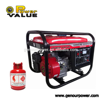 Gas operated electric generator